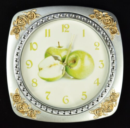 NE-879H WHITE AND GOLD (в кор.12шт.) - Часы настен [01083697] NE-879H WHITE AND GOLD (в кор.12шт.) - Часы настенные, размер: 39,5х39,5х5см, материал: пластик, стекло, металл, кварцевый бесшумный механизм с плавным ходом.