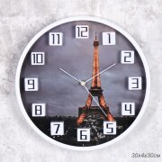 718857 (в уп.20шт.) - Часы настенные D=30см. / 111 [01104854]