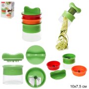 679024 (в уп.100шт.) - Овощерезка с 3 насадками / [01101301]