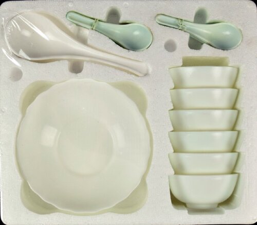 14W-W (в кор.6наб.) - Столовый набор 14пр.( 6 сала [01086017] 14W-W (в кор.6наб.) - Столовый набор 14пр.( 6 салатников 4.5"(115 мм) + 6 ложек 5.5"(140 мм)+ 1 салатник 8"(200 мм)+1 ложка 8.5"(215 мм.)