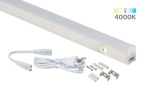 LLED-01-08W-4000-W 8Вт 700Lm IP20 4000K белый (L- [01107738] LLED-01-08W-4000-W 8Вт 700Lm IP20 4000K белый (L-574mm) Эра С ВЫКЛЮЧАТЕЛЕМ, ШНУР С ВИЛКОЙ В КОМПЛЕКТЕ