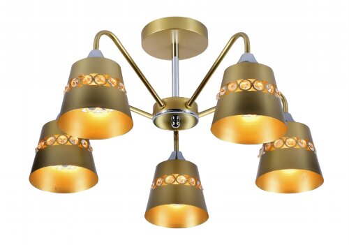 МС-XA1203/5 GD+CR (4) светильник потолочный [01102393] МС-XA1203/5 GD+CR (4) светильник потолочный