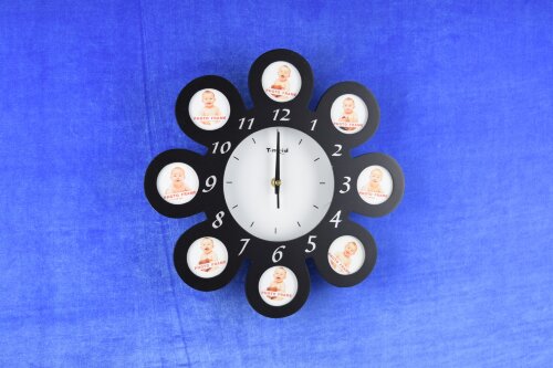 М7021А black colour (в кор.12шт.) АКЦИЯ - Часы-фот [01068916] М7021А black colour (в кор.12шт.) АКЦИЯ - Часы-фоторамка, размер: 352*352*42 мм, материал: МДФ, стекло.