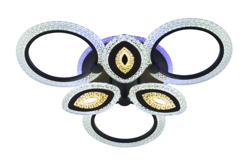 Д2106/3+3C BK Led 132W+20W 3000K+4000K+6500K+RGB д [01103548] Д2106/3+3C BK Led 132W+20W 3000K+4000K+6500K+RGB диммер (1) светильник потолочный