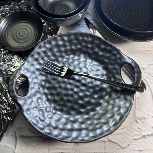 205-672 (в уп.12наб.) - Набор из 2 блюд 27см. ROCA [01106122] 205-672 (в уп.12наб.) - Набор из 2 блюд 27см. ROCA с ручками в подарочной упаковке, материал: фарфор.