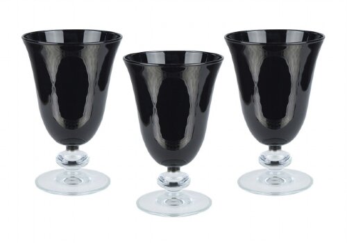 44479MIX (8) - Наб.фужеров 3шт."SOPHIA-WORKSHOP"28 [01054242] 44479MIX (8) - Наб.фужеров 3шт."SOPHIA-WORKSHOP"280мл.(бел.,черн.)