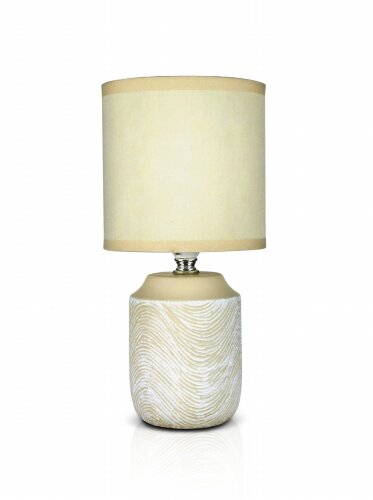 В-HS8584 cream+cream shade, размер: 130*130*268мм [01104600] В-HS8584 cream+cream shade, размер: 130*130*268мм (24) светильник настольный