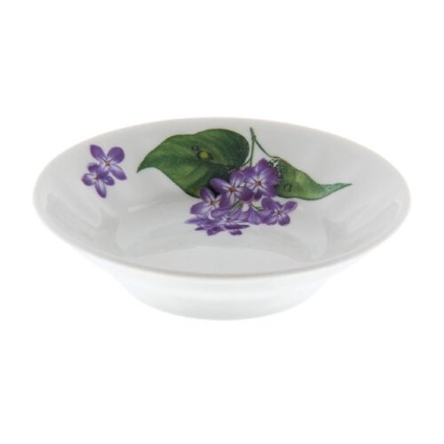 19356 (в уп.50шт.) - Блюдце для варенья , D=11см. [01108967] 19356 (в уп.50шт.) - Блюдце для варенья , D=11см. Сирень (0С0812Ф34), материал: фарфор.