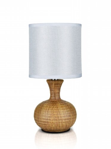 В-HS8500 I.brown+white shade, размер: 130*130*275м [01103926] В-HS8500 I.brown+white shade, размер: 130*130*275мм (24) светильник настольный