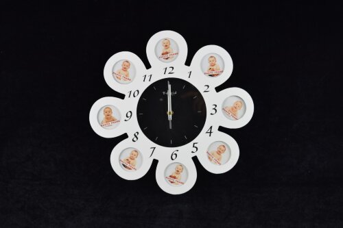 М7021В white colour (в кор.12шт.) АКЦИЯ - Часы-фот [01068917] М7021В white colour (в кор.12шт.) АКЦИЯ - Часы-фоторамка, размер: 352*352*42 мм, материал: МДФ, стекло.