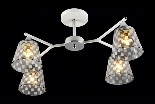 МС-XA1367B/4 WH+CR (6) светильник потолочный [01102809] МС-XA1367B/4 WH+CR (6) светильник потолочный