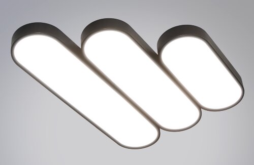 Ч-MK8545-60 BK Led 144W 3000-7000K диммер, размер: [01110715] Ч-MK8545-60 BK Led 144W 3000-7000K диммер, размер: 600*420*40мм (1) светильник потолочный