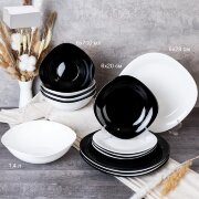 714548 (в уп.2шт.) - Столовый набор 19пр. квадратн [01109101]