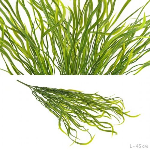 605745 (в уп.400шт.) - Лист искусственный L=45см. [01095664] 605745 (в уп.400шт.) - Лист искусственный L=45см. /149NA-108/, материал: пластик.