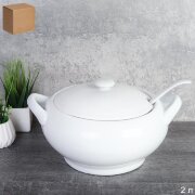 745590 (в уп.6шт.) - Супница с крышкой 2000мл с по [01110363]