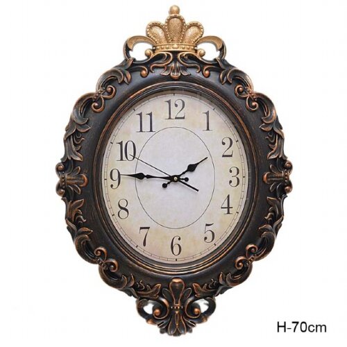 607772 (в уп.6шт.) - Часы настенные H=70см. / 6541 [01100977] 607772 (в уп.6шт.) - Часы настенные H=70см. / 6541A /, материал: пластик, стекло.