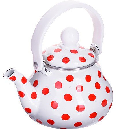 28518 (в уп.24шт.) - Чайник-Заварник ЭМАЛЬ с сито [01100602] 28518 (в уп.24шт.) - Чайник-Заварник ЭМАЛЬ с сито 800мл. MB