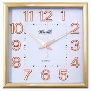 2843C G (в кор.20шт.) - Часы настенные WORLD, меха [01106872]