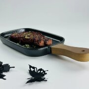 235-038 (в уп.24шт.) - Прямоугольное блюдо с ручко [01110494]