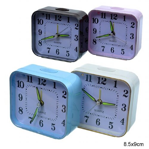 136600 (в уп.200шт.) - Будильник /XD927/ плавный х [01084753] 136600 (в уп.200шт.) - Будильник /XD927/ плавный ход, подсветка экрана, размер: 8,5х9см, материал: пластик, стекло, металл.