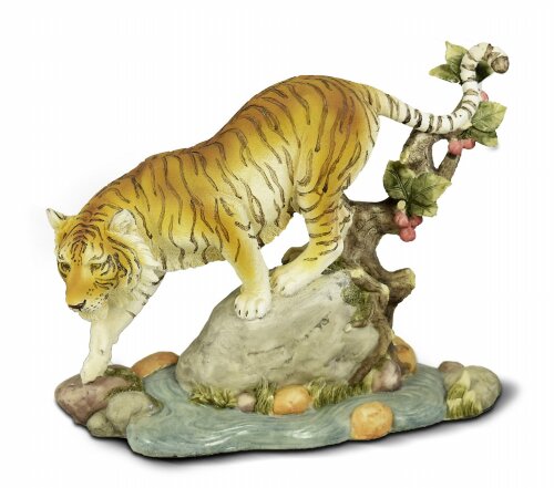 HS020356 (6) - Фигурка "Тигр"13,5", размеры: H=26с [01030397] HS020356 (6) - Фигурка "Тигр"13,5", размеры: H=26см, L=32см, материал: полистоун.