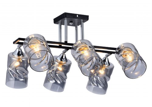 МС-XA1236C/6 BK+CR (4) светильник потолочный [01102433] МС-XA1236C/6 BK+CR (4) светильник потолочный