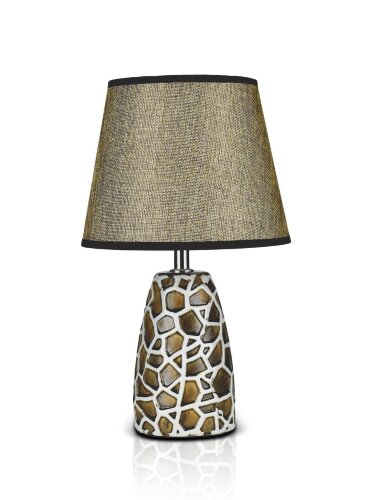 К-HY401-6&quot; Dark Brown+Brown shade H33см (24) свети [01090400] К-HY401-6" Dark Brown+Brown shade H33см (24) светильник настольный