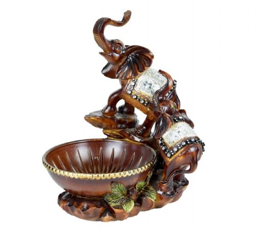 GA0471M (6) - Фигурка "Слон с вазой", размеры: H=2 [01025424] GA0471M (6) - Фигурка "Слон с вазой", размеры: H=28см, L=21см, материал: полистоун.