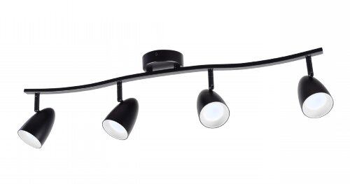 PRD-C 1003/4 BK 755*100*165мм патрон: GU10 лампочк [01109486] PRD-C 1003/4 BK 755*100*165мм патрон: GU10 лампочки в комплект не входят (10) светильник потолочный