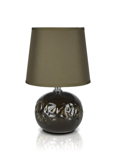 А-LE502 Brown+Brown абажур,  размер: H250мм (24) с [01103445] А-LE502 Brown+Brown абажур,  размер: H250мм (24) светильник настольный