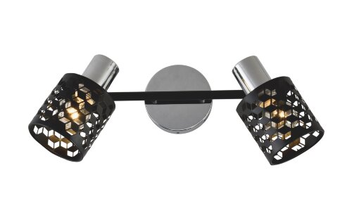 МС-DA6113/2 BK+CR (10) светильник потолочный [01101718] МС-DA6113/2 BK+CR (10) светильник потолочный