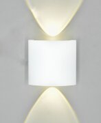 Х-B20916/2 WT LED 2*1W 4000K (100) светильник наст [01103676]