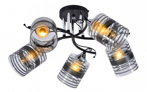 МС-DA5094/5B BK+CR (4) АКЦИЯ светильник потолочный [01097201] МС-DA5094/5B BK+CR (4) АКЦИЯ светильник потолочный