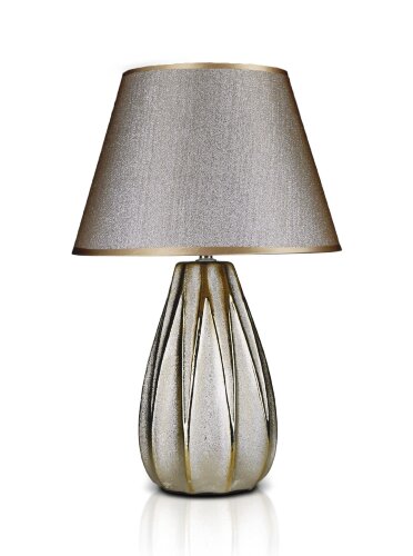 К-HY016F-10" Bronze+Bronze shade H46см (12) светил [01083124] К-HY016F-10" Bronze+Bronze shade H46см (12) светильник настольный