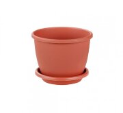 6542М (в уп.24шт.) - Горшок цветочный "Афина" 3л. [01043552]