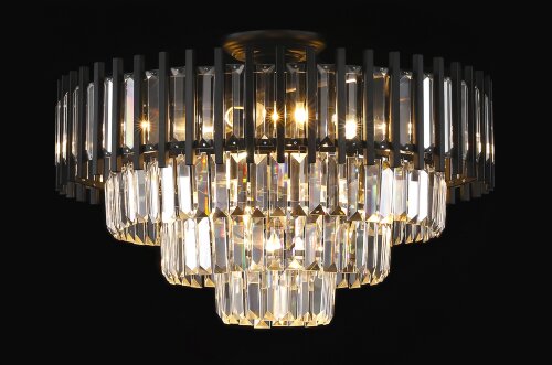 Д9017/9 BK D570*H350мм (1) светильник потолочный [01103749] Д9017/9 BK D570*H350мм (1) светильник потолочный