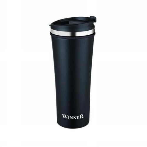 WR-8204 (в уп.24шт.) - Термокружка 0,42л. BLACK CL [01109971] WR-8204 (в уп.24шт.) - Термокружка 0,42л. BLACK CLASSIC, размер: 6,3х7,8х20,1см, двойные стенки, черный корпус, пластиковая крышка. Не подходит для посудомоечных машин, материал:: нержав. сталь и пластик.
