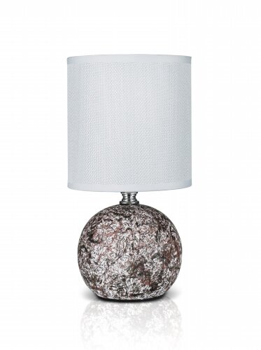 В-HS8422 d.brown+white shade, размер: 130*130*250м [01104578] В-HS8422 d.brown+white shade, размер: 130*130*250мм (24) светильник настольный