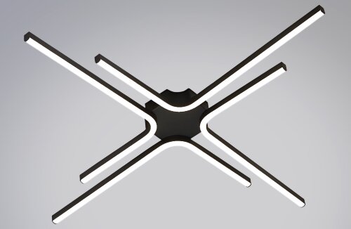 Ч-MDA1023-80 BK Led 88W 3000-7000K диммер, размер: [01110728] Ч-MDA1023-80 BK Led 88W 3000-7000K диммер, размер: 800*800*50мм (1) светильник потолочный