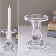 747765 (в уп.48шт.) - Подсвечник H=11см, кристал. [01110424]