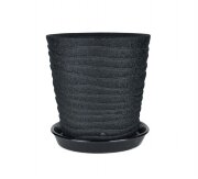 38201 (в кор.1 шт.) - Цветочный горшок Пальма, кож [01098899]