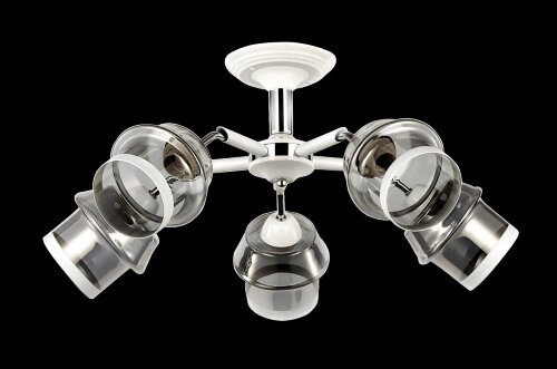 Д8013/5 WH+CR (4) светильник потолочный [01103375] Д8013/5 WH+CR (4) светильник потолочный