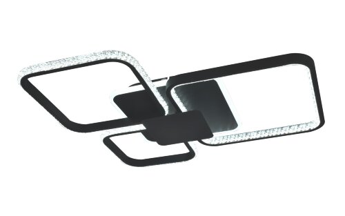 Х20465/3+1+1-C BK подсветка RGB LED 114W 3000K-400 [01103608] Х20465/3+1+1-C BK подсветка RGB LED 114W 3000K-4000K-6000K диммер (5) светильник потолочный