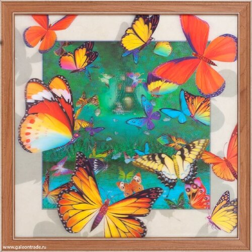 671742 - Картина 5D 40х40 259 Бабочки /ZR8210H-369 [01095755] 671742 - Картина 5D 40х40 259 Бабочки /ZR8210H-369368/