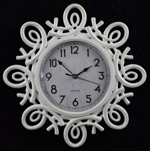 2892-W-XYM Белые (в кор.20шт.) - Часы настенные, р [01076654] 2892-W-XYM Белые (в кор.20шт.) - Часы настенные, размер: 30,5*30,5*3,5см, материал: пластик, стекло, кварцевый бесшумный механизм с плавным ходом