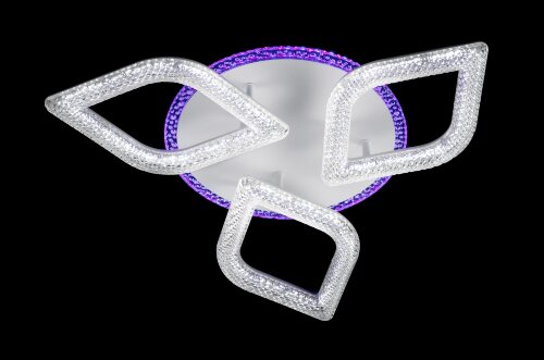 Д3707/3C WH Led 84W+20W 3000K+4000K+6500K+RGB димм [01103529] Д3707/3C WH Led 84W+20W 3000K+4000K+6500K+RGB диммер (1) светильник потолочный