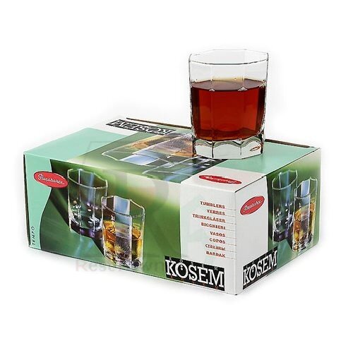 42083B (в кор.8наб.) - Набор стаканов KOSEM 6шт. 2 [01064882] 42083B (в кор.8наб.) - Набор стаканов KOSEM 6шт. 290мл.(виски)