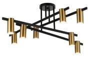 MDG40687/8 BK+BRASS, L1000*W800*H500мм, GU10*8, (1 [01109207]