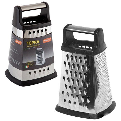 243928-РСВ (в уп.1шт.) - Терка четырехгранная GR-0 [01108623] 243928-РСВ (в уп.1шт.) - Терка четырехгранная GR-052-8 арт.965011, материал: пластик, нерж.сталь.