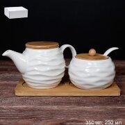 670533 (в уп.36шт.) - Чайник заварочный 350мл и са [01109555]